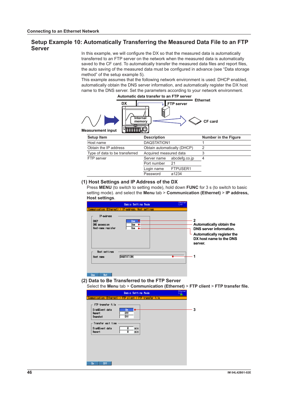 Yokogawa Button Operated DX2000 User Manual | Page 48 / 97