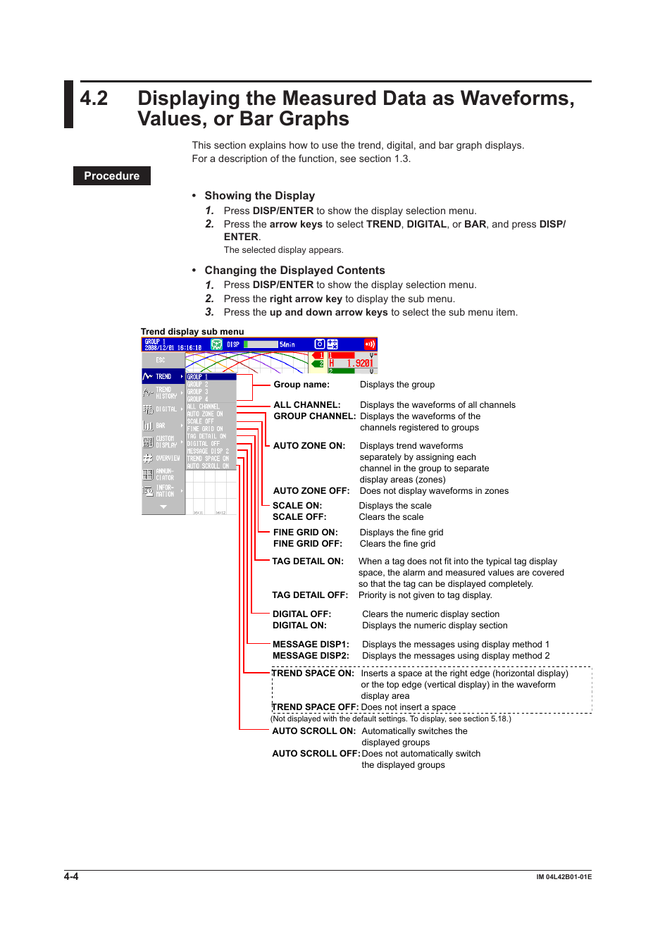 Yokogawa Button Operated DX2000 User Manual | Page 133 / 359