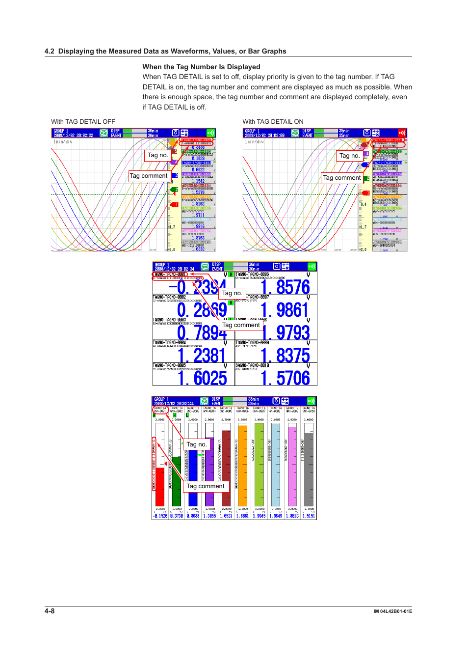 Yokogawa Button Operated DX2000 User Manual | Page 137 / 359