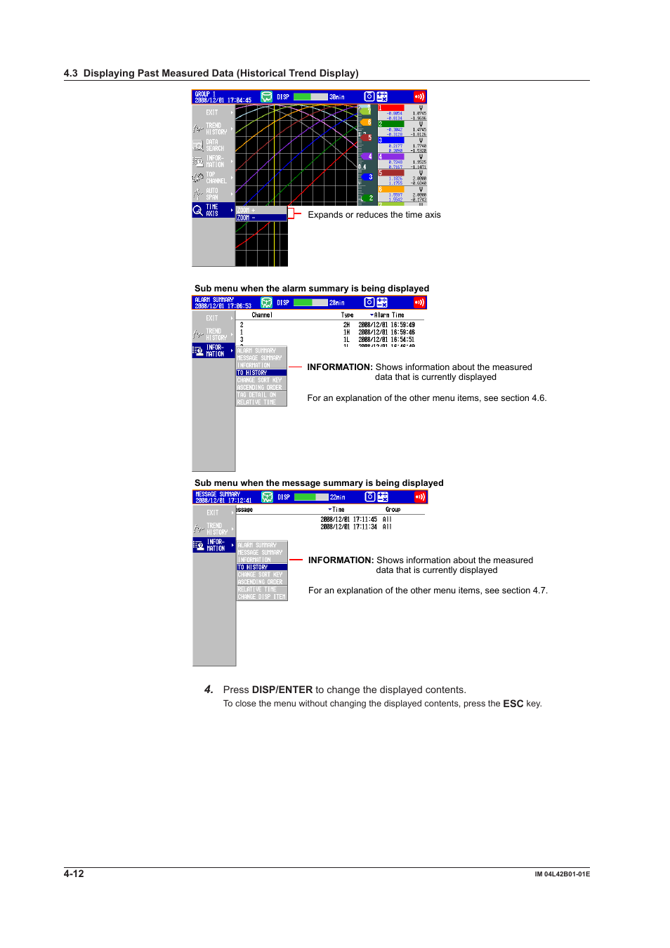 Yokogawa Button Operated DX2000 User Manual | Page 141 / 359