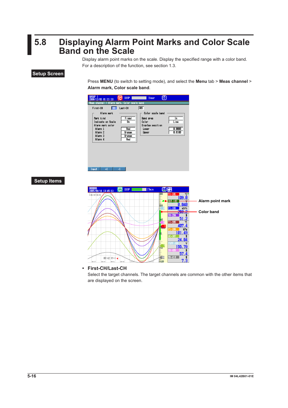 Yokogawa Button Operated DX2000 User Manual | Page 193 / 359