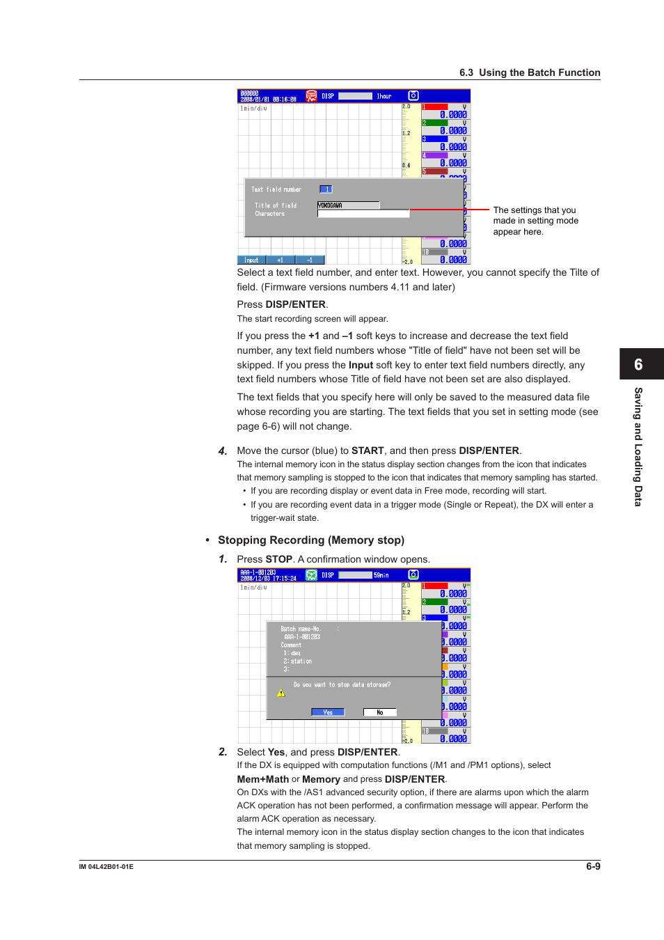 App index | Yokogawa Button Operated DX2000 User Manual | Page 229 / 359