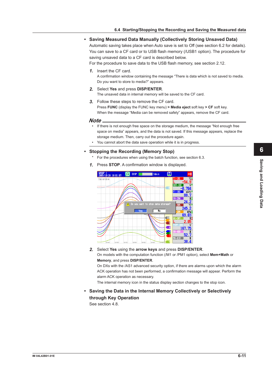 Yokogawa Button Operated DX2000 User Manual | Page 231 / 359