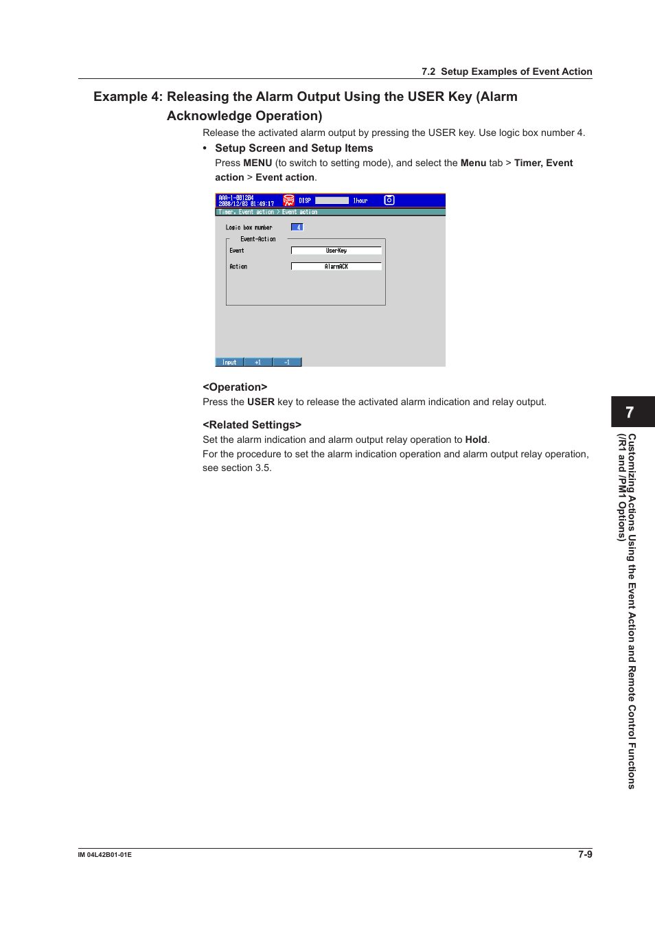 Yokogawa Button Operated DX2000 User Manual | Page 255 / 359