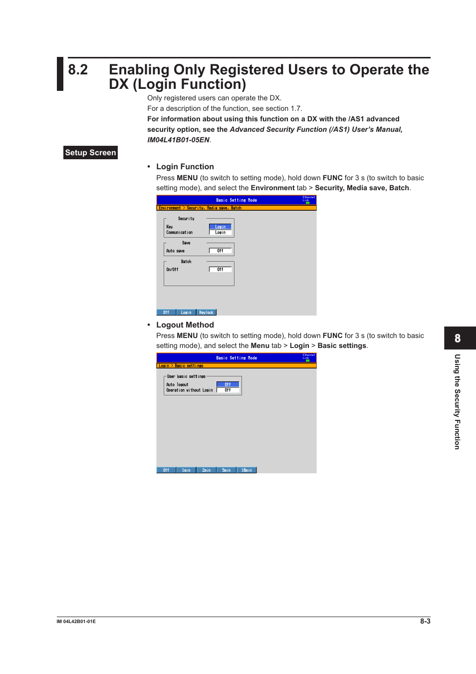 Yokogawa Button Operated DX2000 User Manual | Page 259 / 359