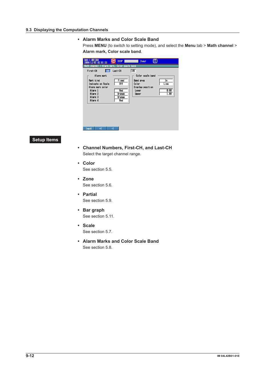 Yokogawa Button Operated DX2000 User Manual | Page 276 / 359