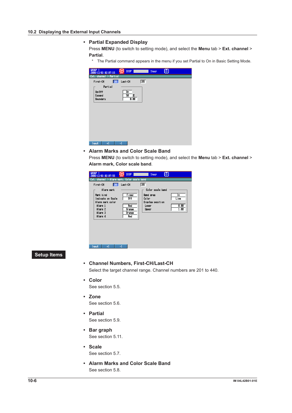 Yokogawa Button Operated DX2000 User Manual | Page 293 / 359