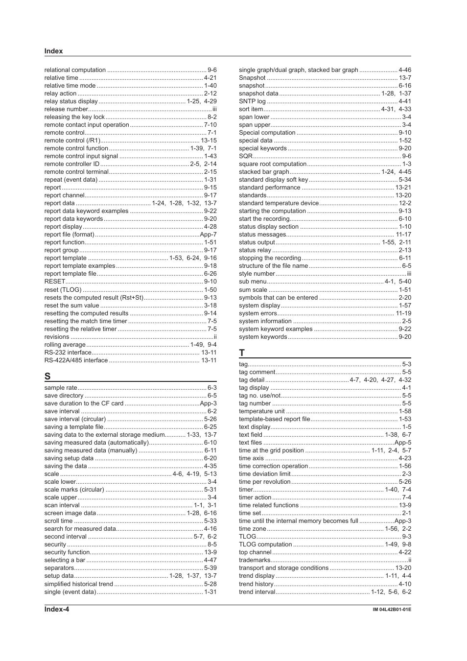 Yokogawa Button Operated DX2000 User Manual | Page 358 / 359