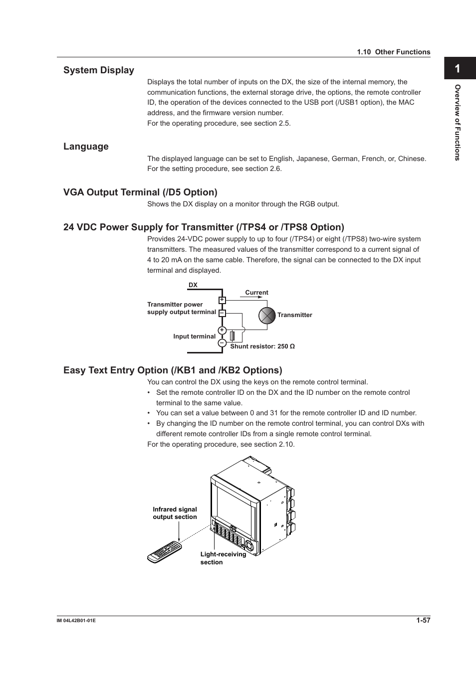 Yokogawa Button Operated DX2000 User Manual | Page 68 / 359