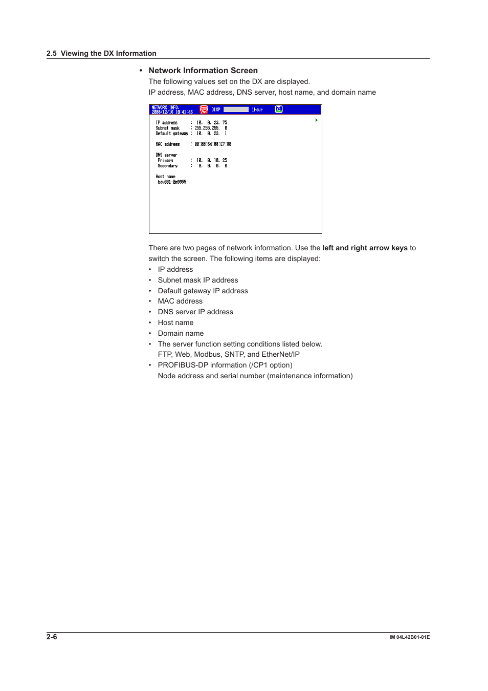 Yokogawa Button Operated DX2000 User Manual | Page 75 / 359