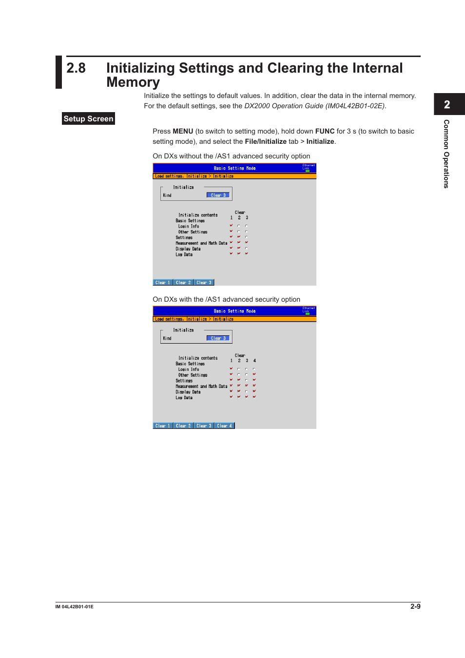 Yokogawa Button Operated DX2000 User Manual | Page 78 / 359