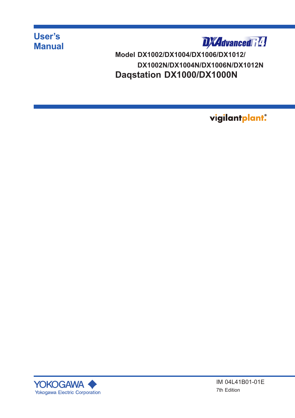 Yokogawa Removable Chassis DX1000N User Manual | 334 pages