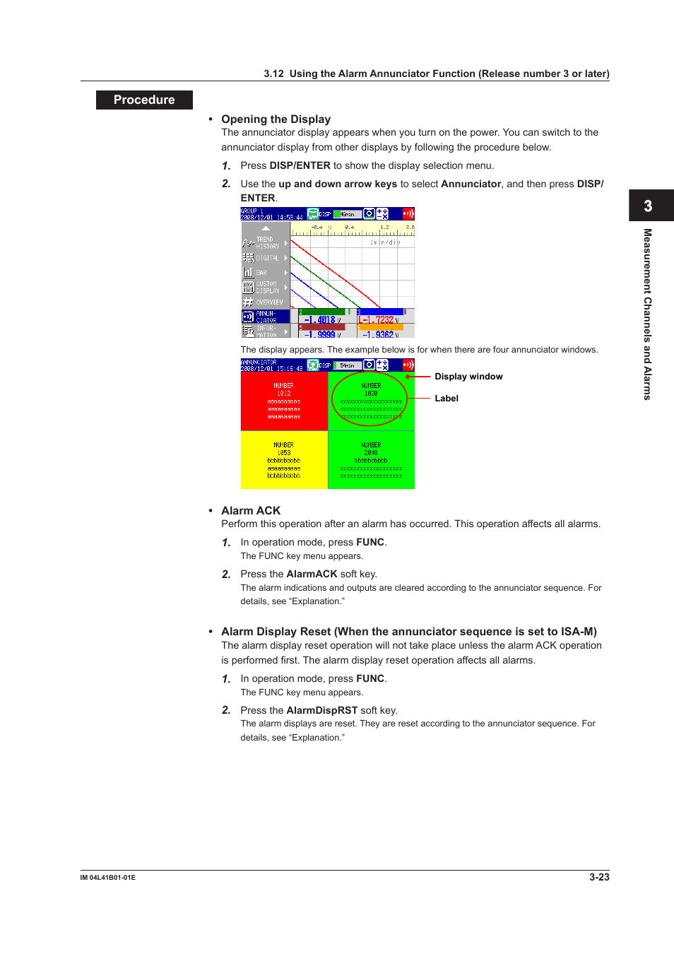 Yokogawa Removable Chassis DX1000N User Manual | Page 117 / 334