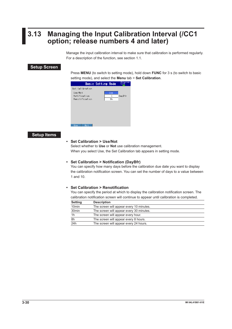 Yokogawa Removable Chassis DX1000N User Manual | Page 124 / 334