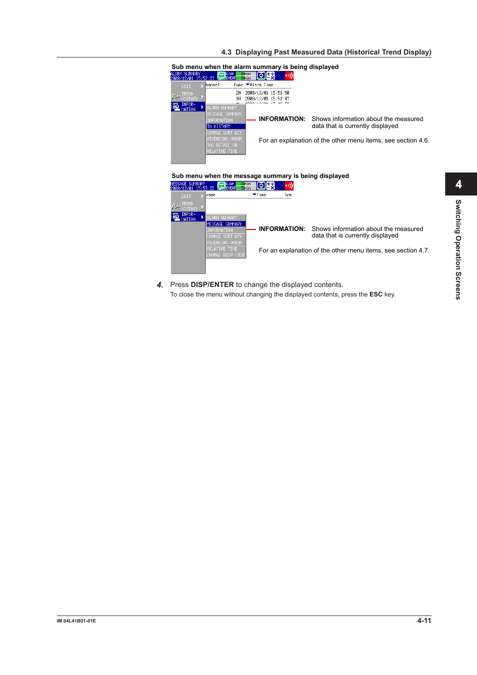 Yokogawa Removable Chassis DX1000N User Manual | Page 138 / 334