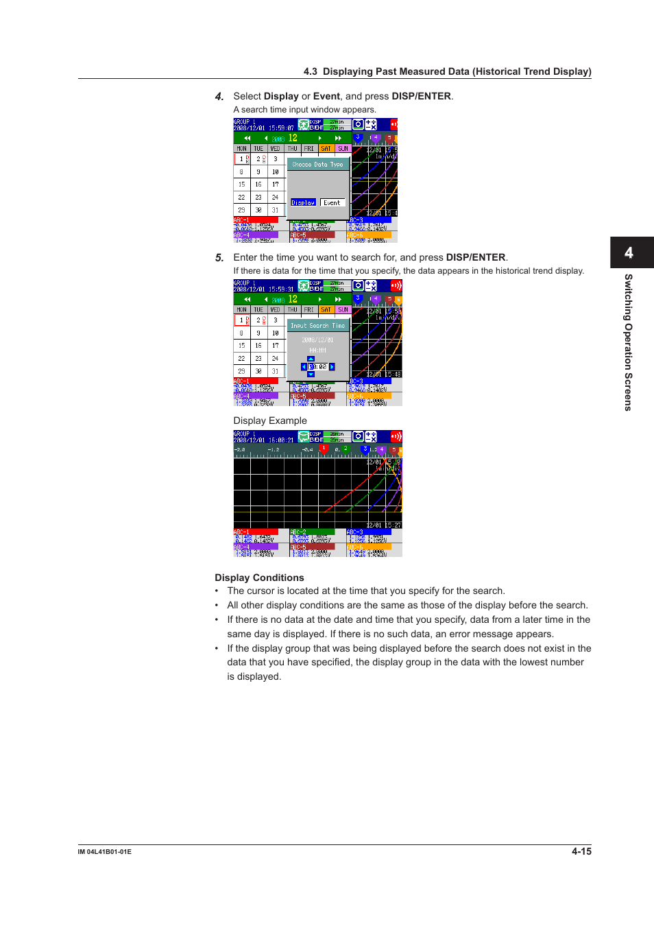 Yokogawa Removable Chassis DX1000N User Manual | Page 142 / 334