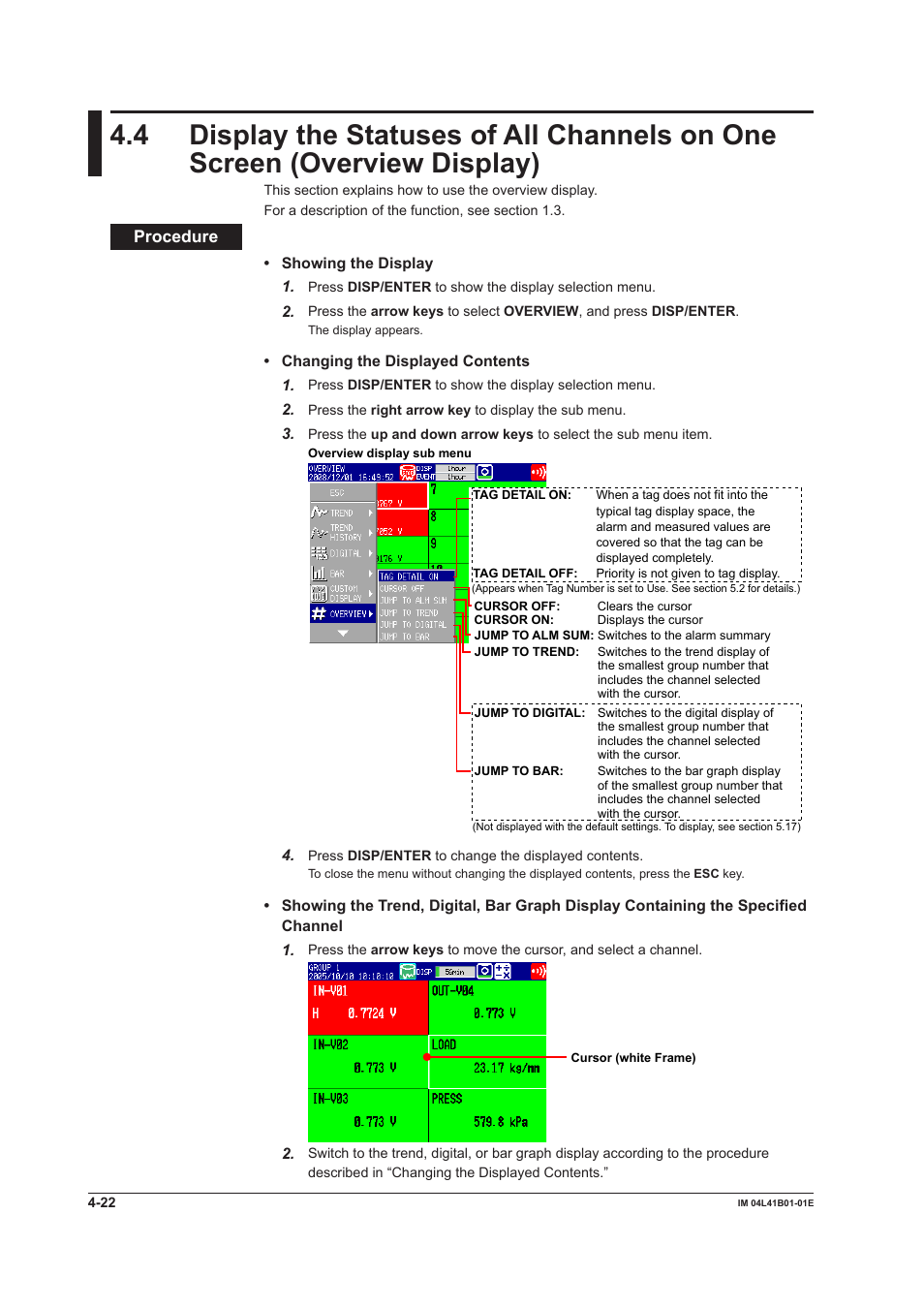 Yokogawa Removable Chassis DX1000N User Manual | Page 149 / 334