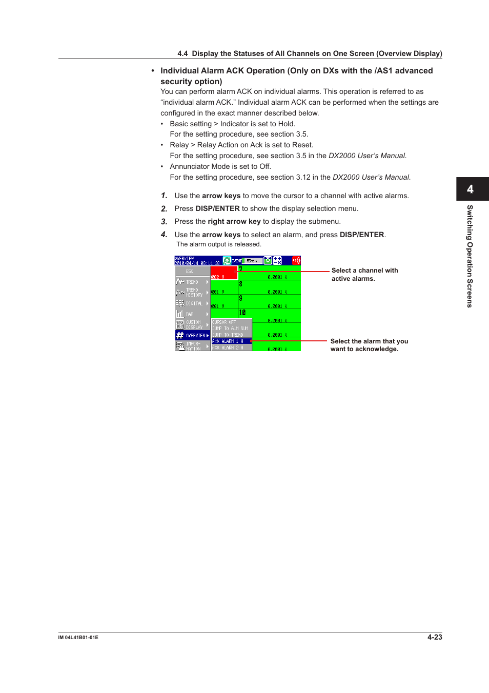 Yokogawa Removable Chassis DX1000N User Manual | Page 150 / 334