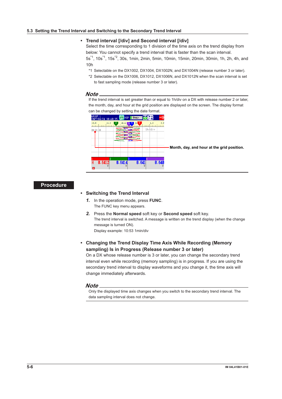 Yokogawa Removable Chassis DX1000N User Manual | Page 175 / 334