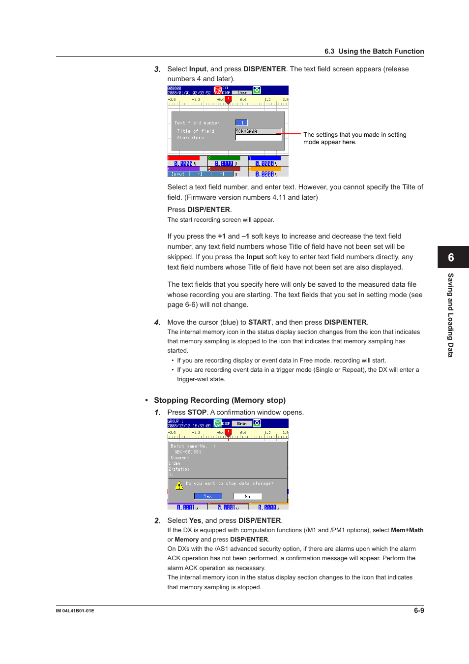 App index | Yokogawa Removable Chassis DX1000N User Manual | Page 212 / 334