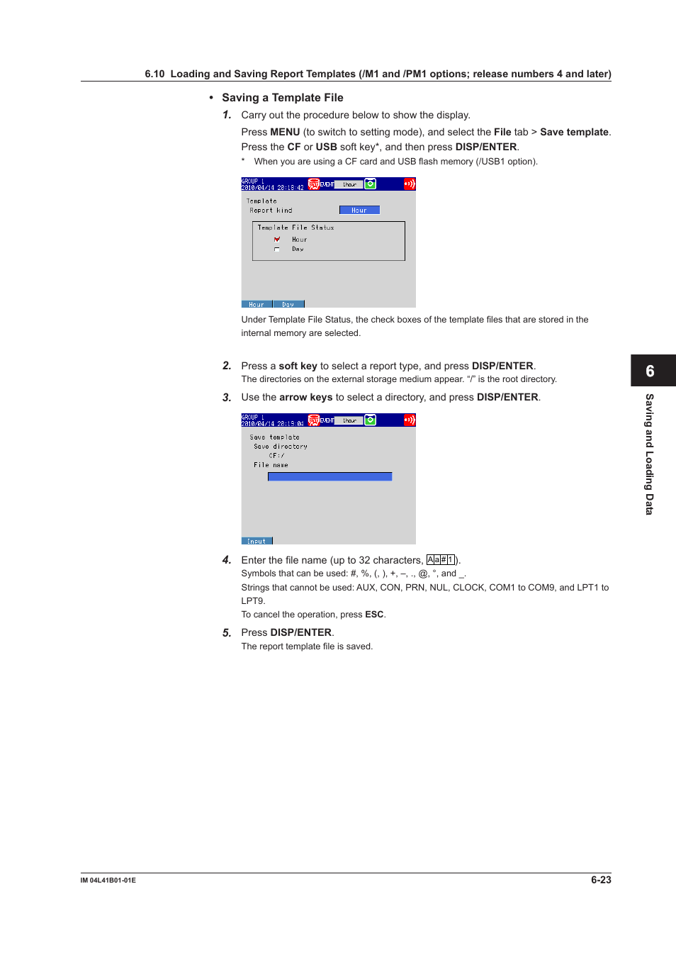 Yokogawa Removable Chassis DX1000N User Manual | Page 226 / 334