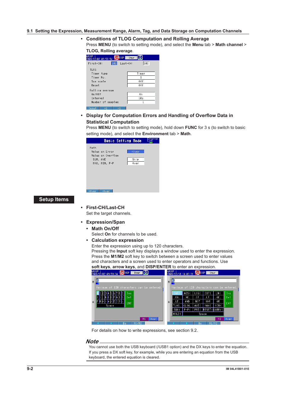 Yokogawa Removable Chassis DX1000N User Manual | Page 246 / 334