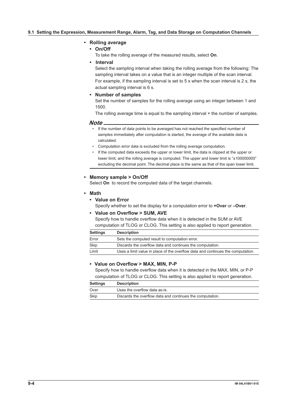 Yokogawa Removable Chassis DX1000N User Manual | Page 248 / 334