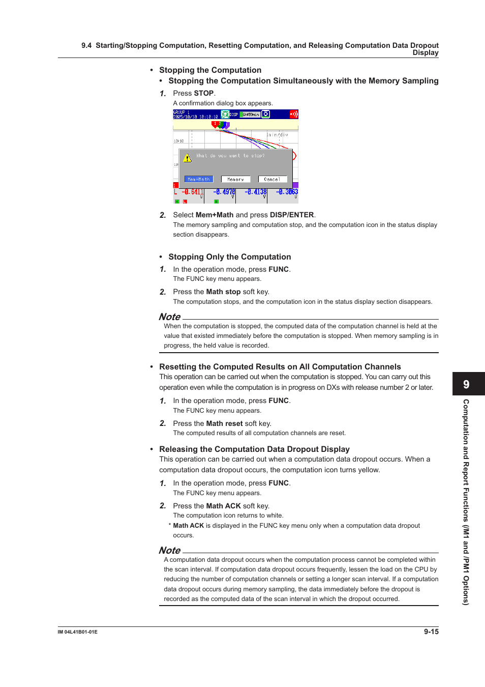 Yokogawa Removable Chassis DX1000N User Manual | Page 259 / 334