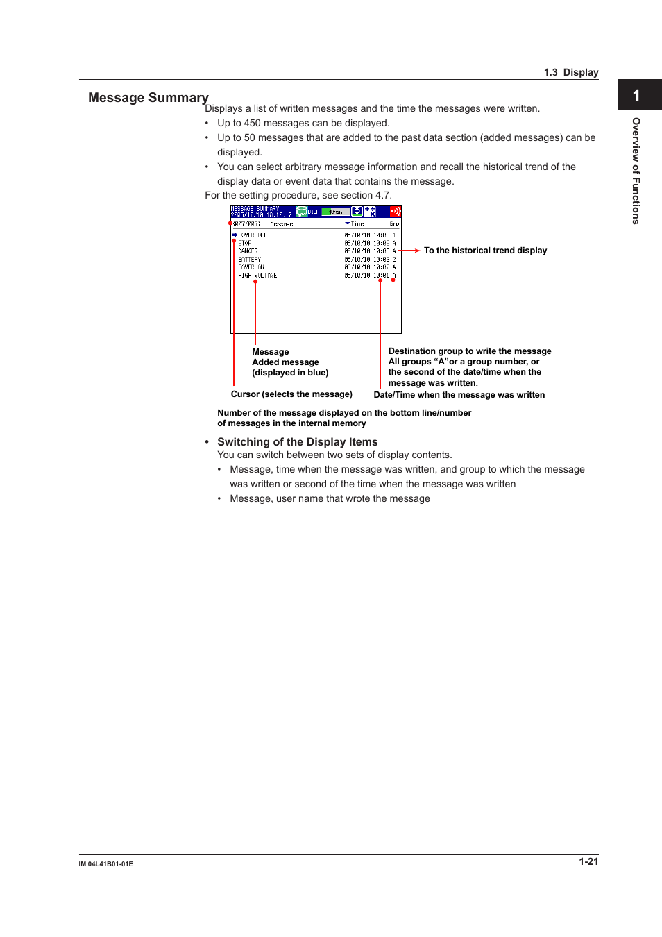 Yokogawa Removable Chassis DX1000N User Manual | Page 32 / 334