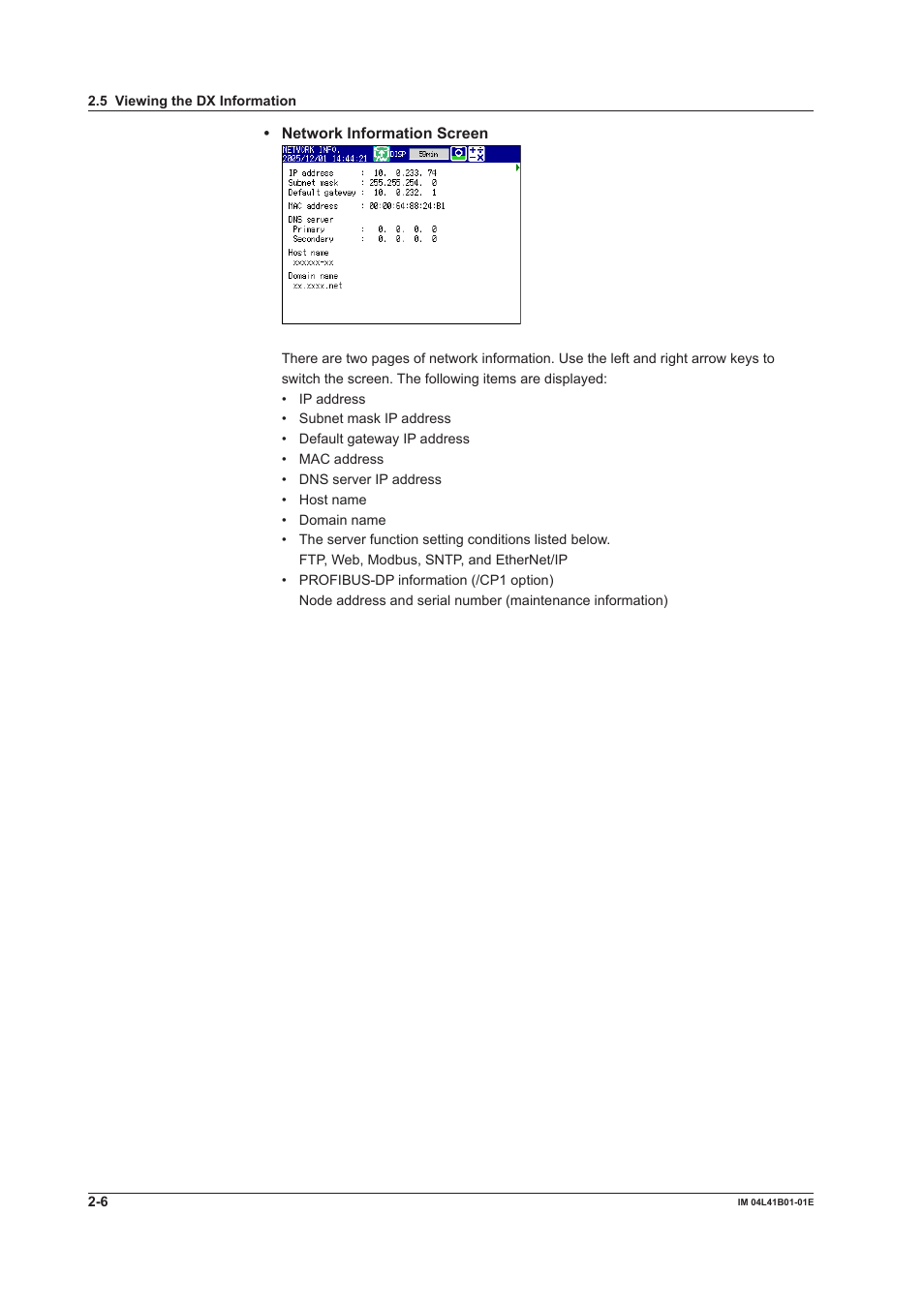 Yokogawa Removable Chassis DX1000N User Manual | Page 73 / 334