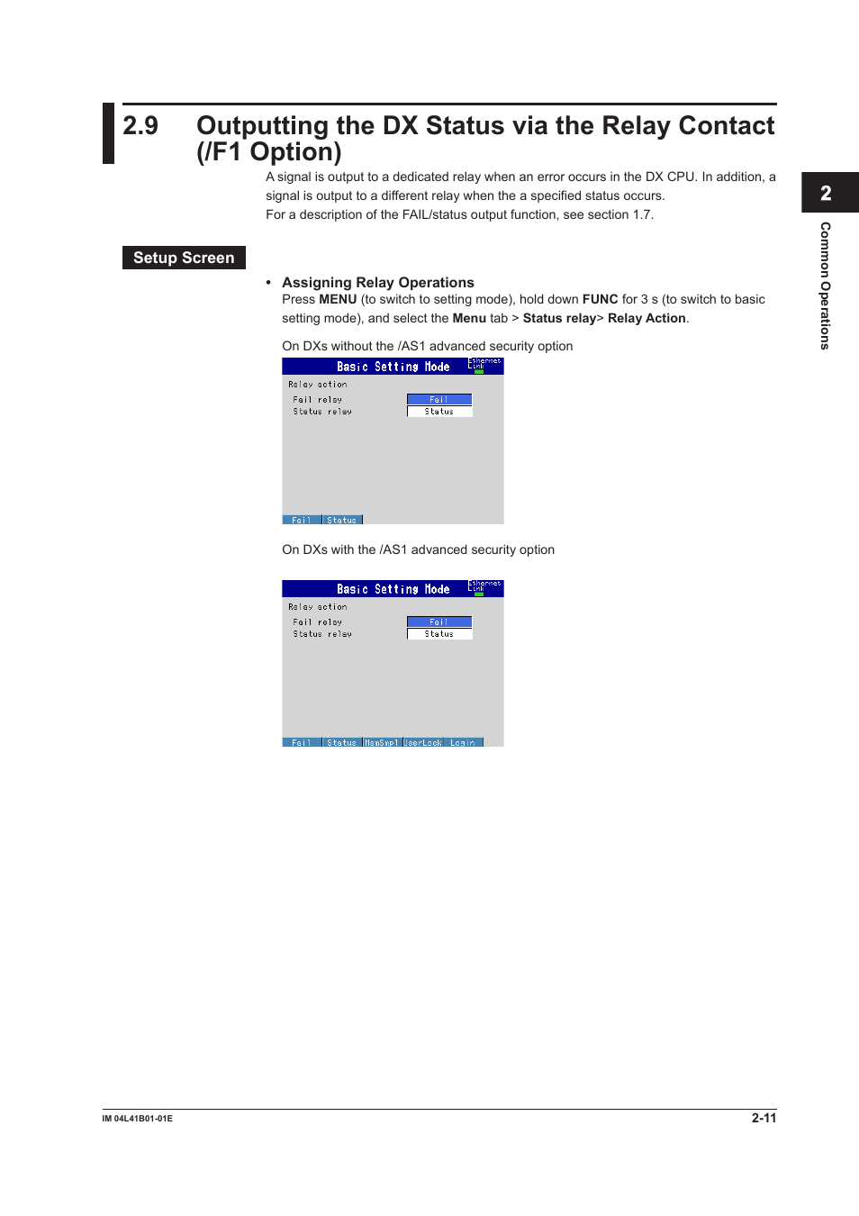 Yokogawa Removable Chassis DX1000N User Manual | Page 78 / 334