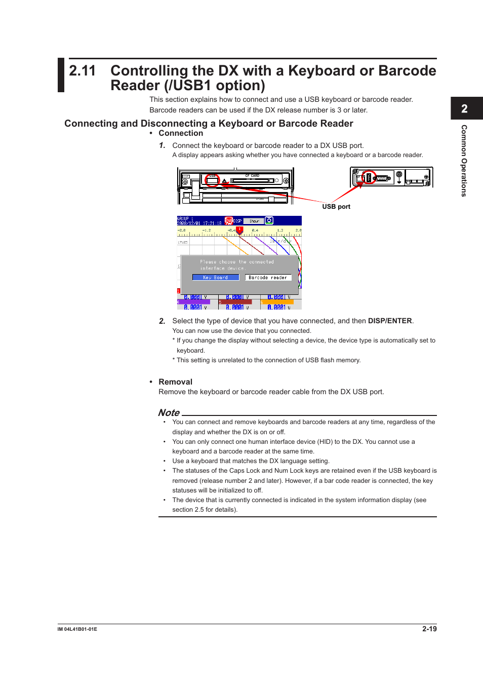 Yokogawa Removable Chassis DX1000N User Manual | Page 86 / 334