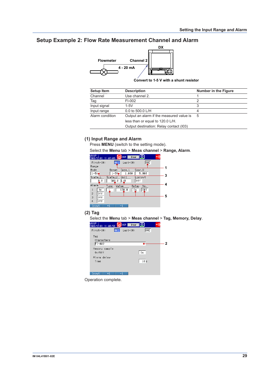 Yokogawa Removable Chassis DX1000N User Manual | Page 31 / 92