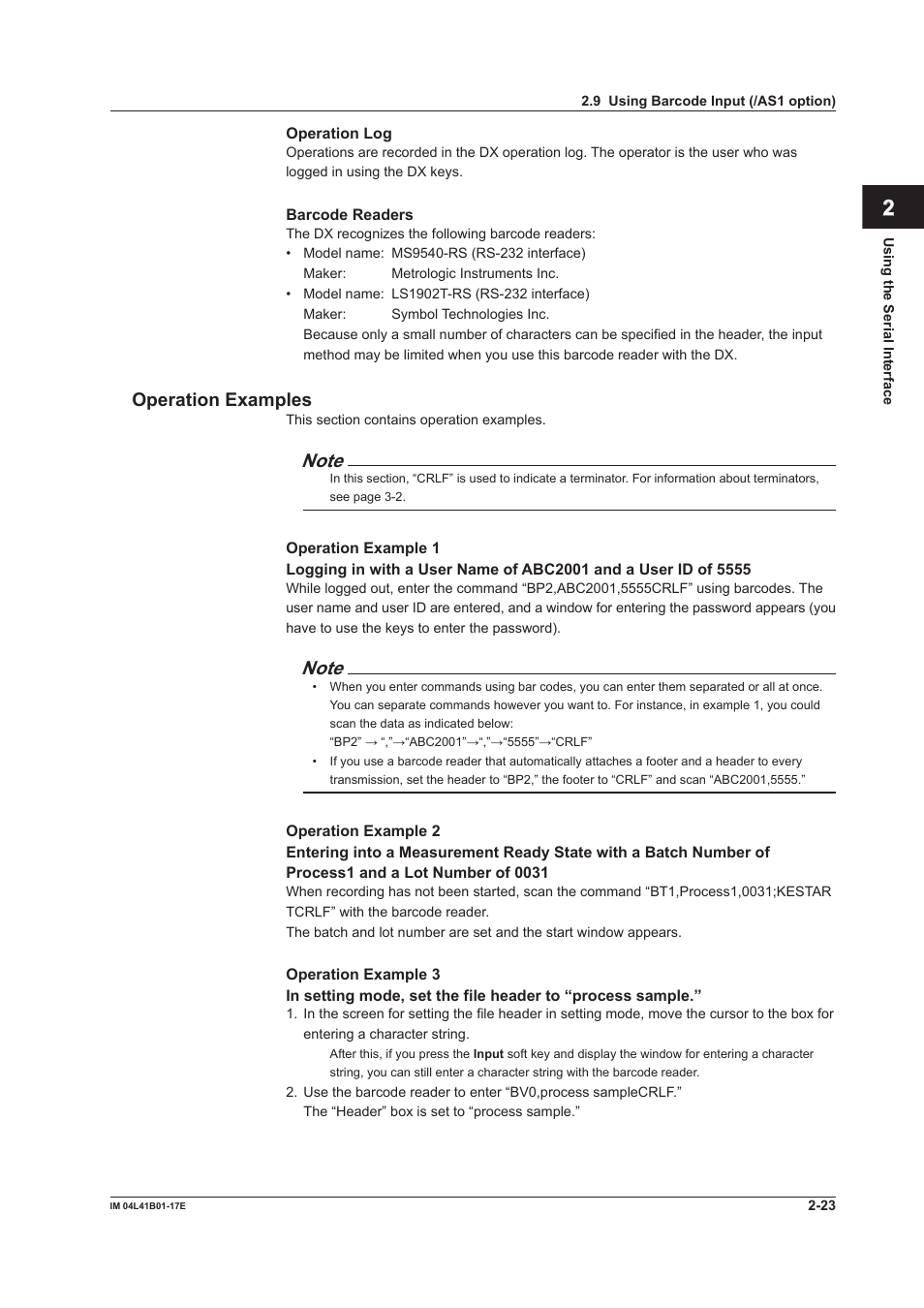 Yokogawa Removable Chassis DX1000N User Manual | Page 117 / 261