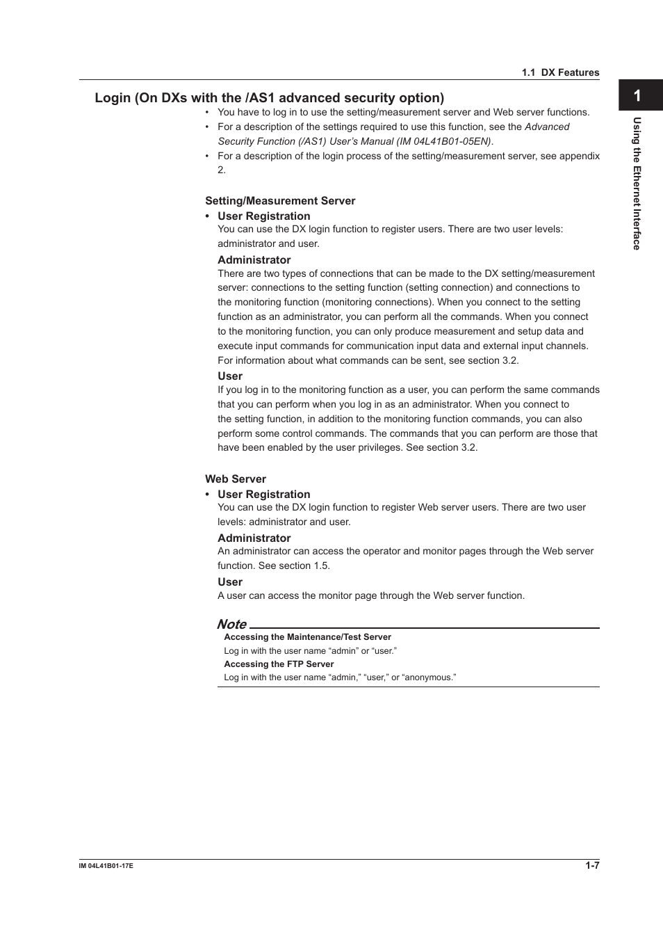 Yokogawa Removable Chassis DX1000N User Manual | Page 15 / 261