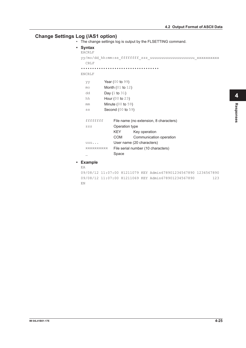 Yokogawa Removable Chassis DX1000N User Manual | Page 209 / 261