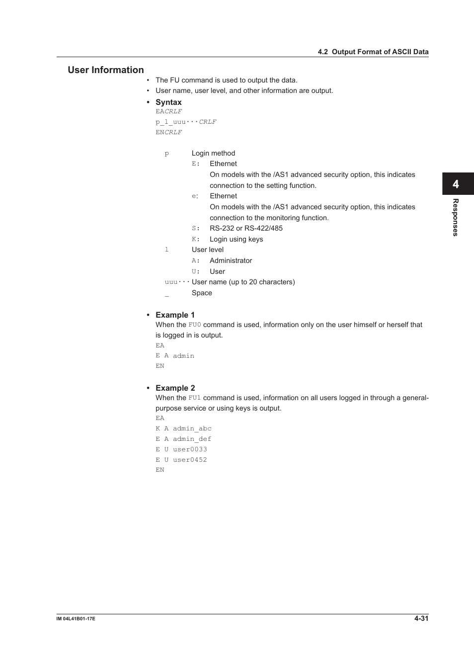 Yokogawa Removable Chassis DX1000N User Manual | Page 215 / 261