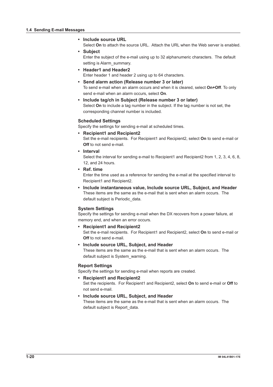 Yokogawa Removable Chassis DX1000N User Manual | Page 28 / 261