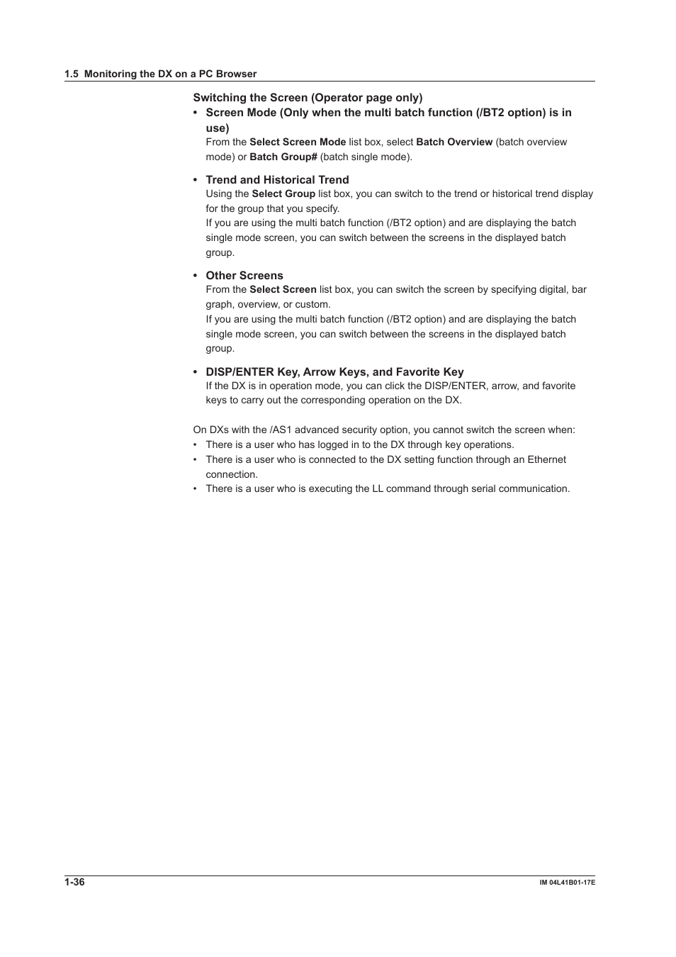 Yokogawa Removable Chassis DX1000N User Manual | Page 44 / 261