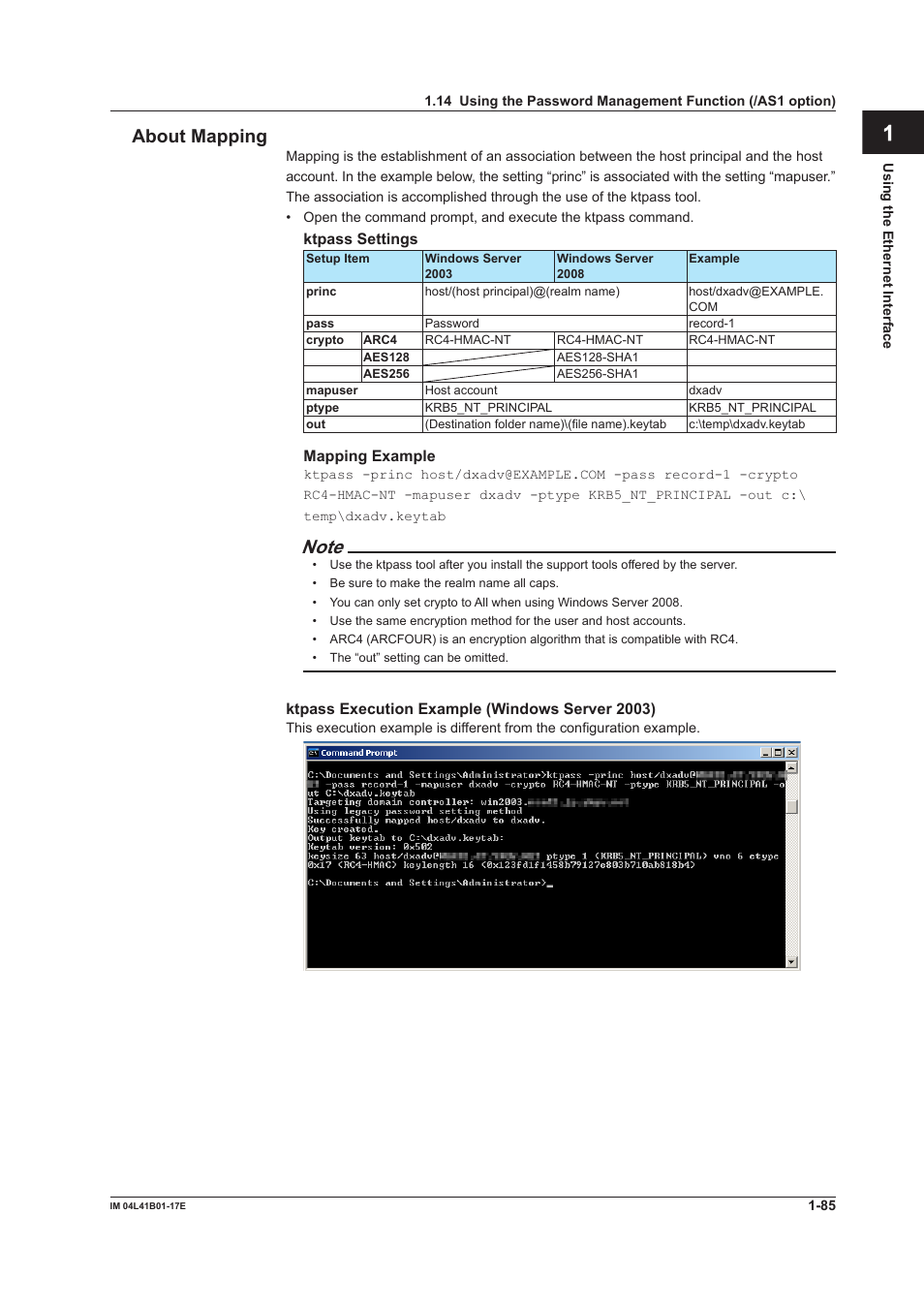 App index about mapping | Yokogawa Removable Chassis DX1000N User Manual | Page 93 / 261