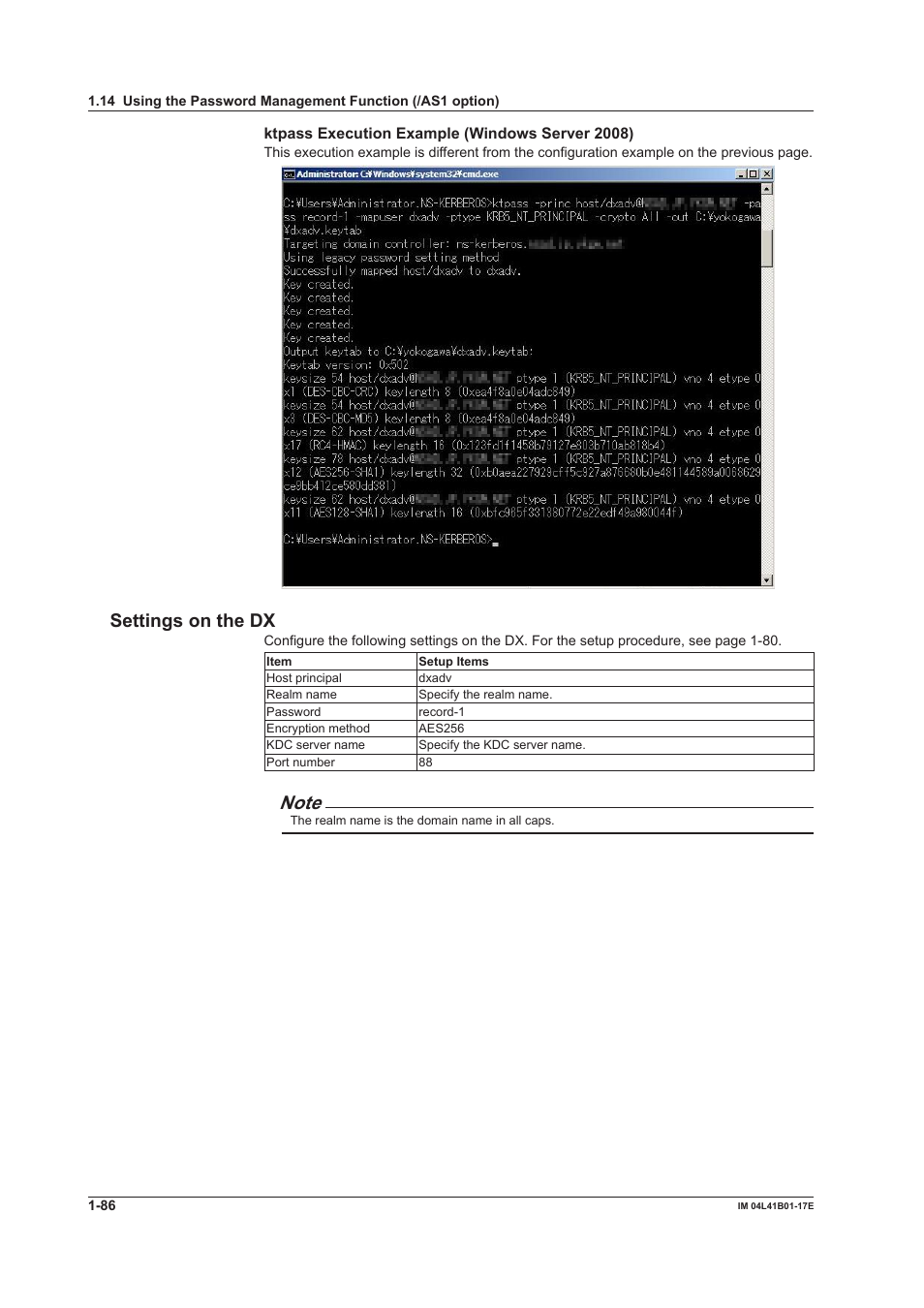 Settings on the dx | Yokogawa Removable Chassis DX1000N User Manual | Page 94 / 261