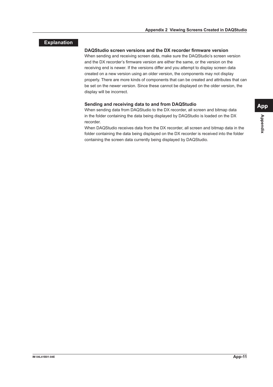 Yokogawa Removable Chassis DX1000N User Manual | Page 108 / 112