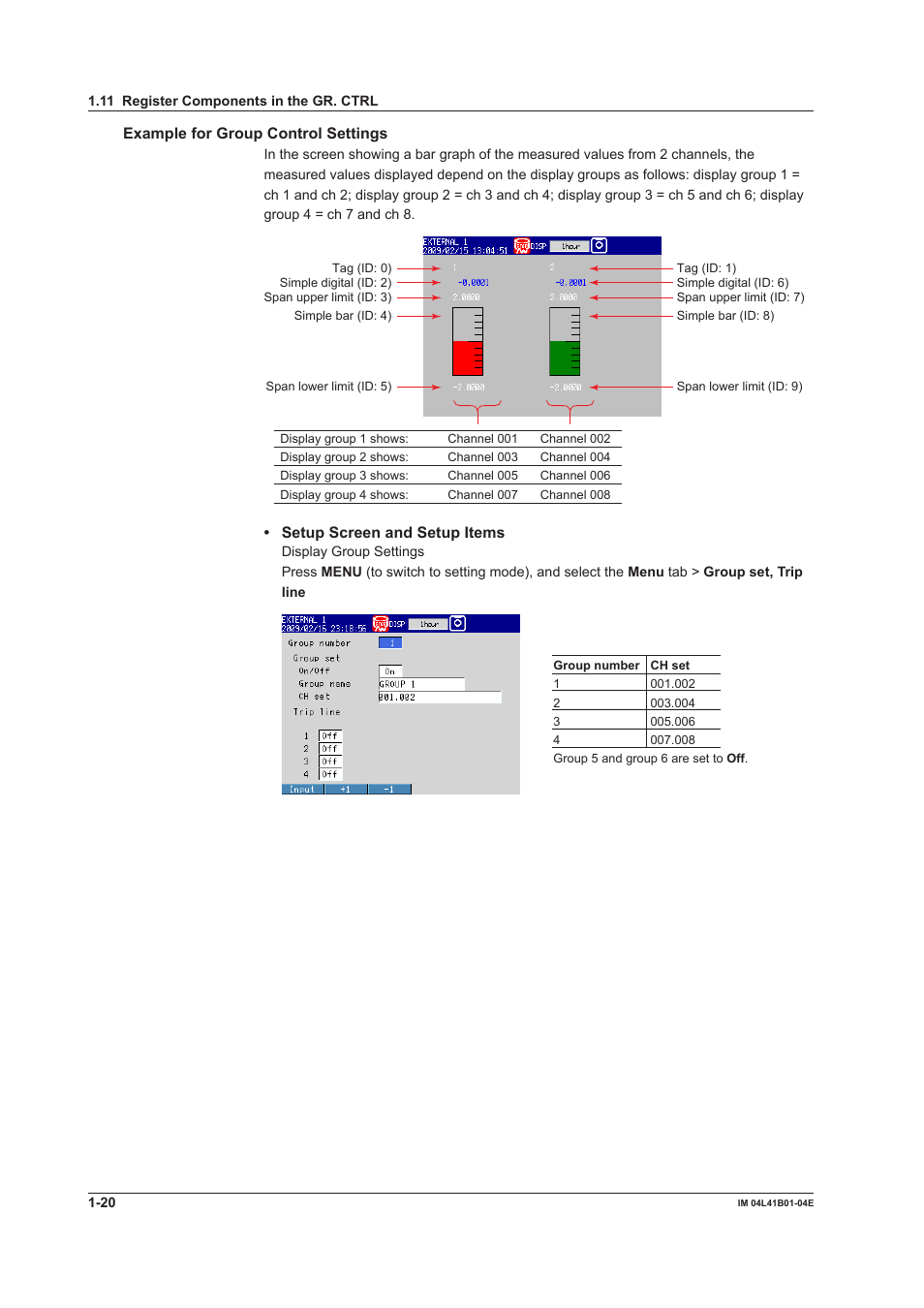 Yokogawa Removable Chassis DX1000N User Manual | Page 26 / 112