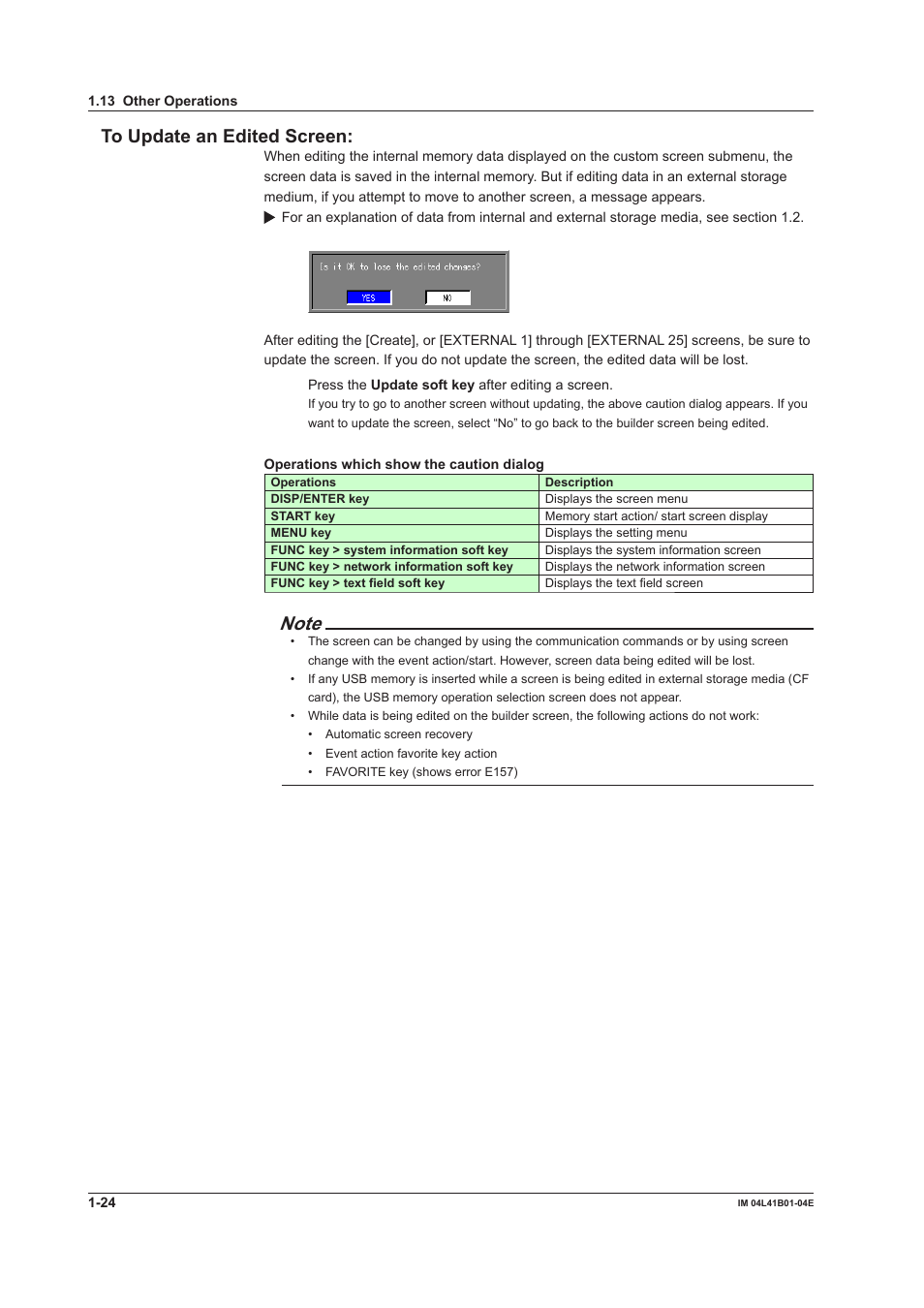 Yokogawa Removable Chassis DX1000N User Manual | Page 30 / 112