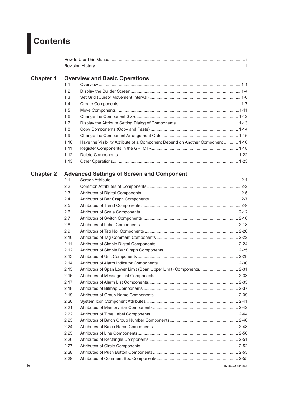 Yokogawa Removable Chassis DX1000N User Manual | Page 5 / 112