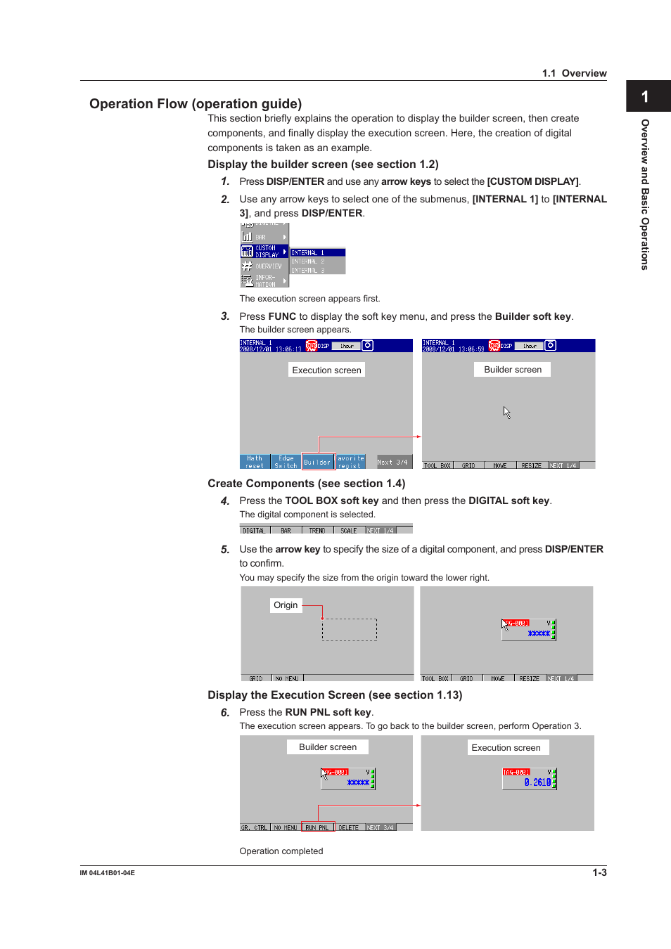 App index operation flow (operation guide) | Yokogawa Removable Chassis DX1000N User Manual | Page 9 / 112