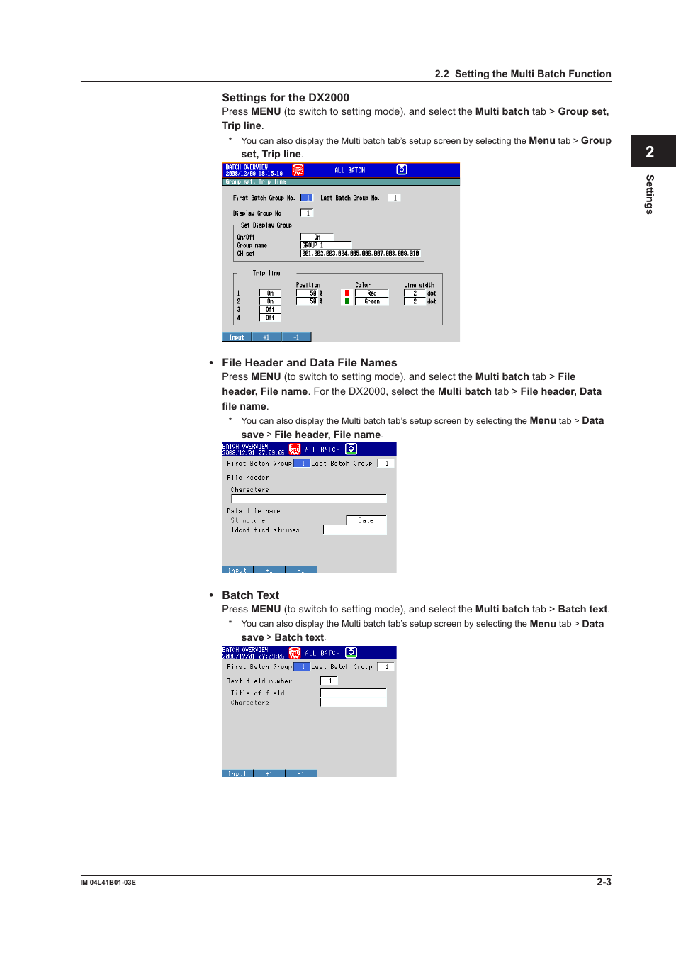 Index | Yokogawa Removable Chassis DX1000N User Manual | Page 18 / 41