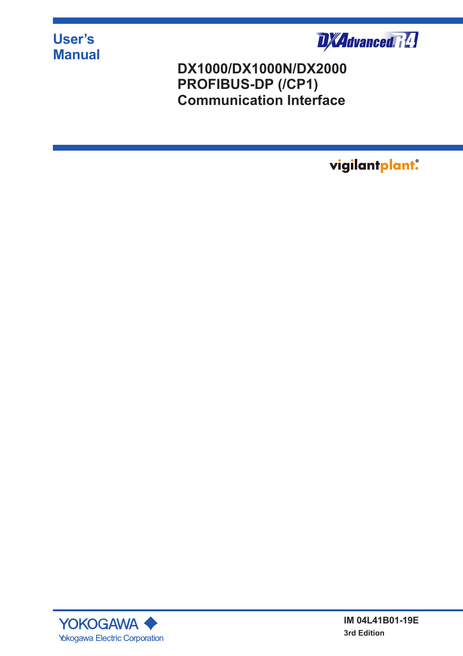 Yokogawa Removable Chassis DX1000N User Manual | 25 pages