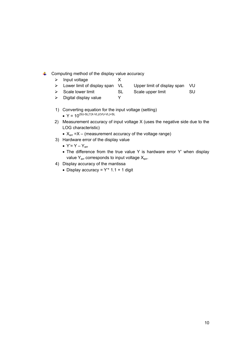 Accuracy and display resolution | Yokogawa Button Operated DX2000 User Manual | Page 11 / 21