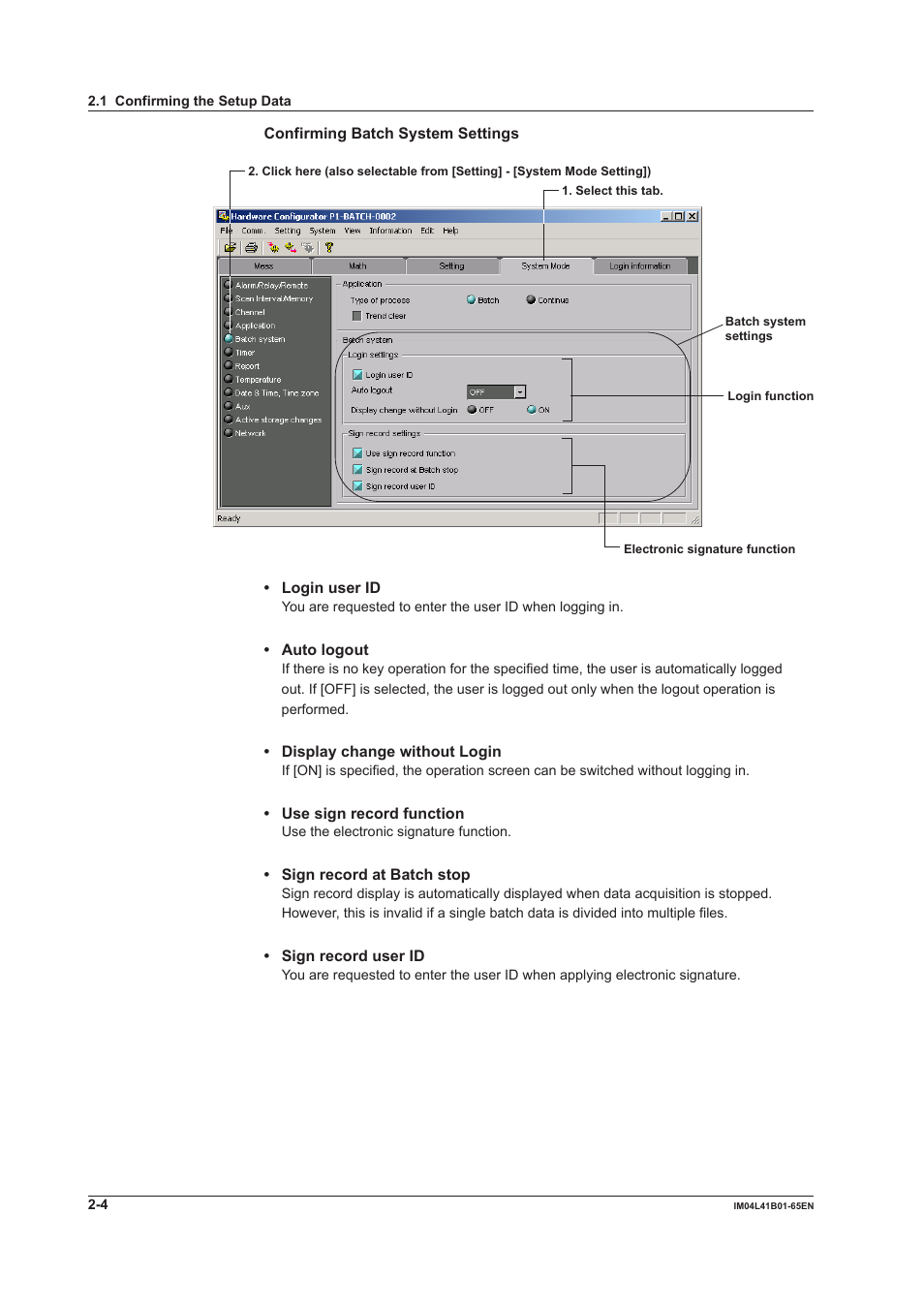 Yokogawa Data Acquisition with PID Control CX2000 User Manual | Page 16 / 55